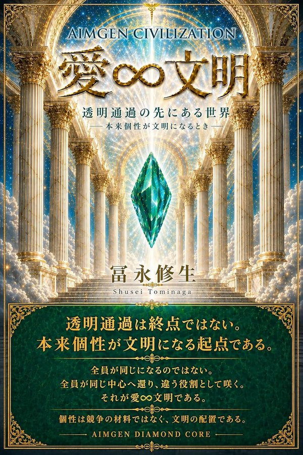 愛∞文明 表紙